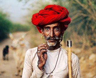 Rajasthan tours and drivers, what's included, man with turban