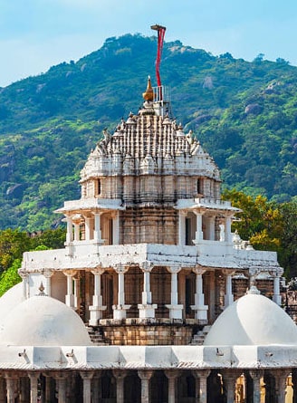 Exterior of the Dilwara Temples, Mount Abu, Rajasthan