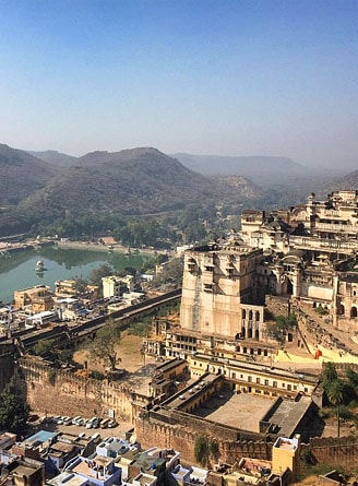 Taragarh Fort and Bundi lake, Rajasthan