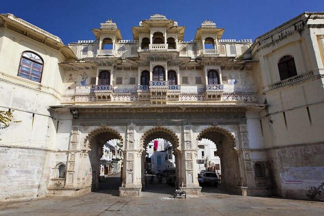 Architecture of Bagore Ki Haveli, Udaipur, Rajasthan