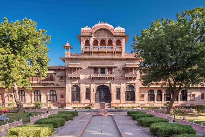 Palais Lalgarh, Bikaner, Rajasthan