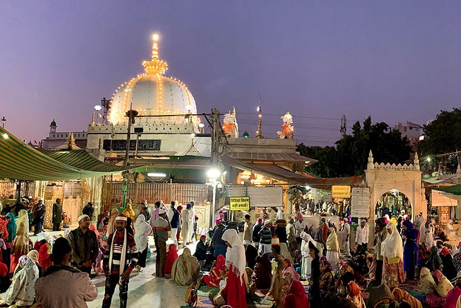 Courtyard at Ajmer Sharif Dargah, Ajmer, Rajasthan