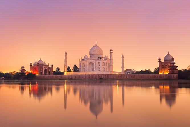 Taj Mahal, Agra, India's Golden Triangle