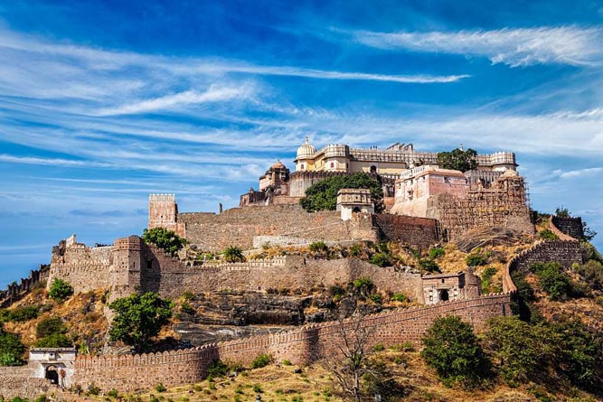 Architecture du Fort de Kumbhalgarh, Rajasthan