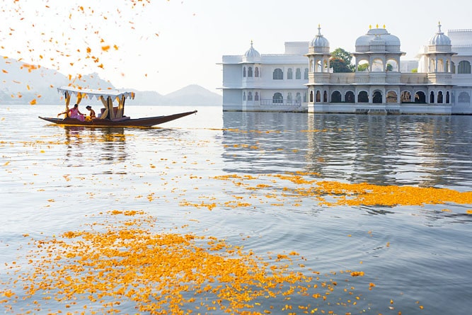 Lake Pichola, Udaipur, Rajasthan, India