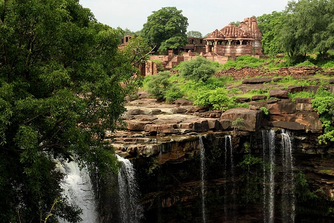 Menal Waterfall & Temples, Rajasthan, India