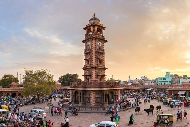 La tour de l'horloge (Ghanta Ghar), Jodhpur, Rajasthan
