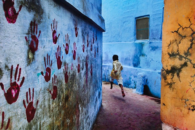 Old Blue City & Clock Tower Market, Jodhpur, Rajasthan, India