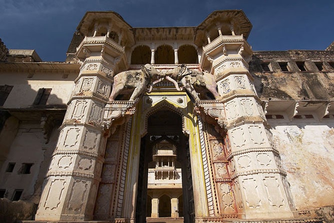 Entrée du Fort Taragarh, Bundi, Rajasthan