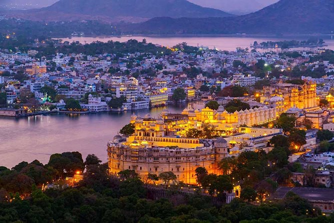 The White City of Udaipur, Rajasthan