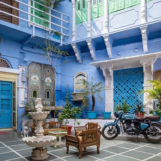 View of Gouri Heritage Haveli, Rajasthan