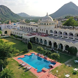 View of Gulaab Niwaas Palace, Rajasthan