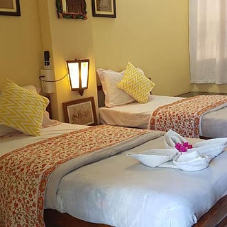 Room at Harsidhi Haveli, Rajasthan