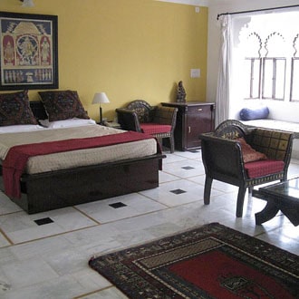 Room at Hotel Bundi Haveli, Rajasthan