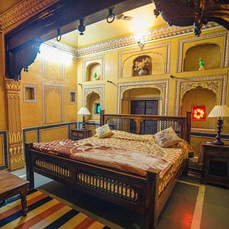 Room at Hotel Radhika Haveli, Rajasthan