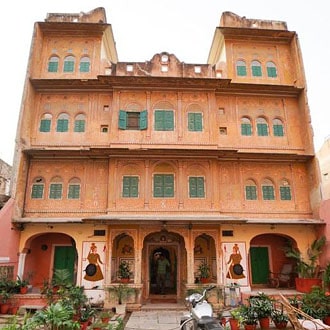 View of Jaipur Haveli, Rajasthan
