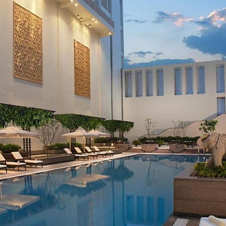 Jaipur Marriott Hotel, Rajasthan, India