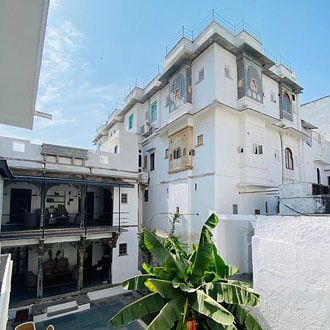 View of Little Garden Guest House, Rajasthan