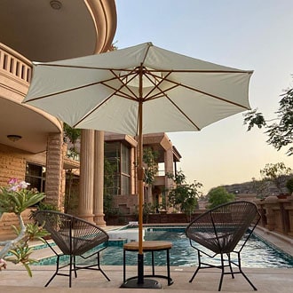 View of The Almond Tree, Rajasthan