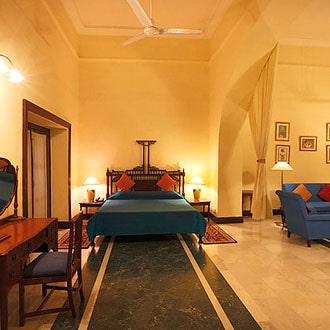 Room at The Lallgarh Palace, Rajasthan