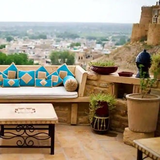 Ristorante Desert Boy's Dhani, ristorante a Jaisalmer, Rajasthan