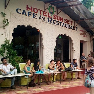 Sunset Cafe, restaurant in Pushkar, Rajasthan