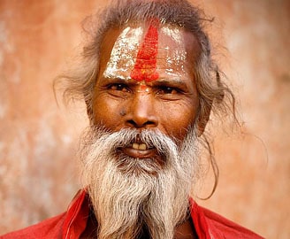 Sadhu portrait, 9-day Rajasthan Tour