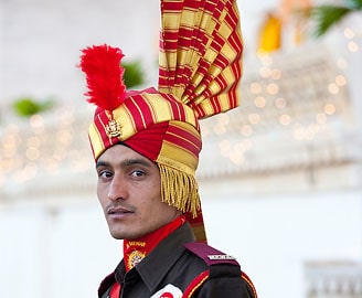 Guard at Udaipur, 11-day Rajasthan Tour
