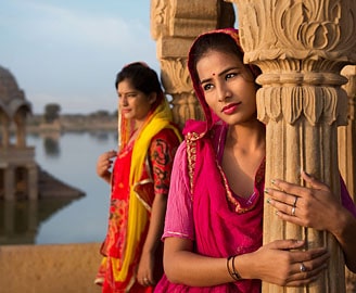 Portrait of a woman, Jaisalmer, 12-day Rajasthan Tour