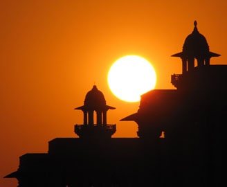 Sunset in Delhi