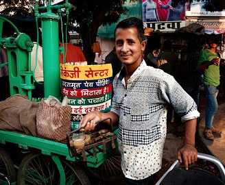 Hindi language in Rajasthan street