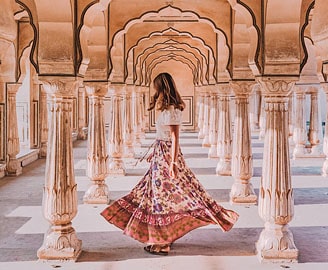 Hot and dry weather season in Rajasthan