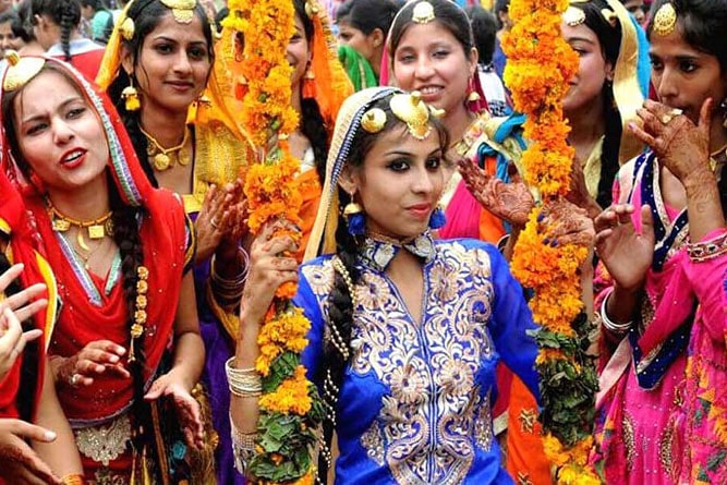 Festival Kajli Teej, Rajasthan