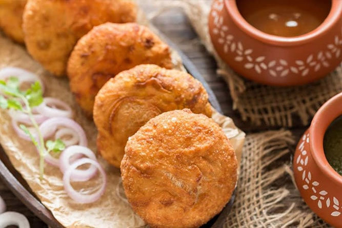 Pyaz ki Kachori, piatto celebre del Rajasthan